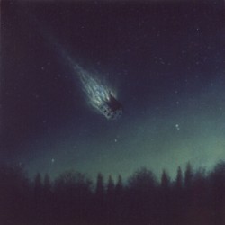 "Falling Star", 1999, Acrylics on Hardboard, 12 x 12 in., by David Jay Spyker